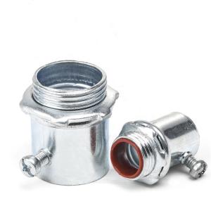 China Steel Conduit Fitting Emt Compression Connector wholesale
