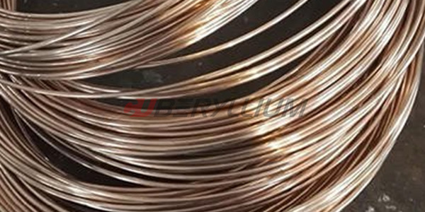 DIN.2.1247 CuBe2 Beryllium Copper Wire For Spring Connectors