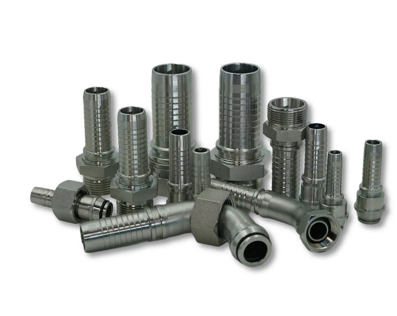High Quality OEM Service Provide 1/2 Inch NPT Ss 304 Hose Fittings Adapter Connected to Rubber Hose