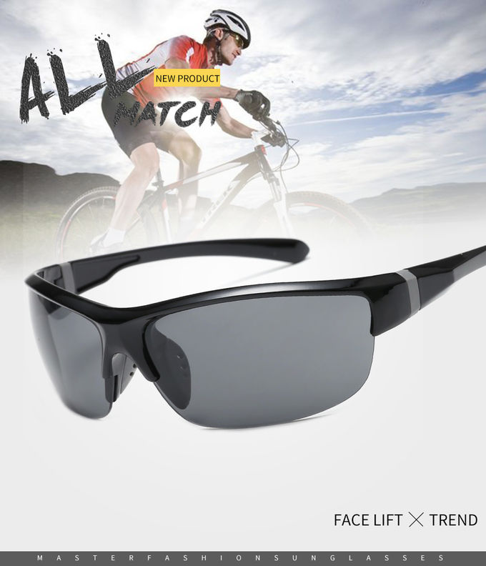 PC Lens UV Protection Sports Sunglasses Explosion Proof Riding Windproof Cycling Glasses