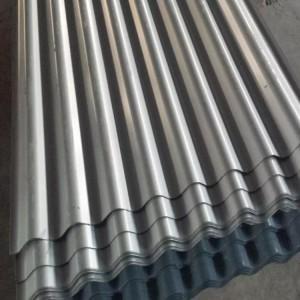 China Zinc Corrugated Steel Products Galvanized Corrugated Steel Iron Roofing Tole Sheets 1219mm wholesale