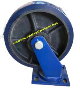 China Super Heavy Duty Rubber Caster Wheel 700kgs wholesale