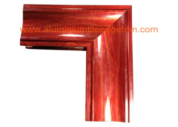 Crystal Beach Aluminium Door Profiles , Aluminum Door Frame Profile Wood Grain