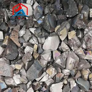 China Silver Metal Block 70% 1000kg Bag Alloy Titanium Iron FTi35 FeTi70 Ferro Titanium wholesale