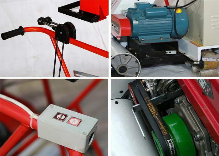 Mobile Self Walking Grain Collecting And Bagging Machine ISO certified