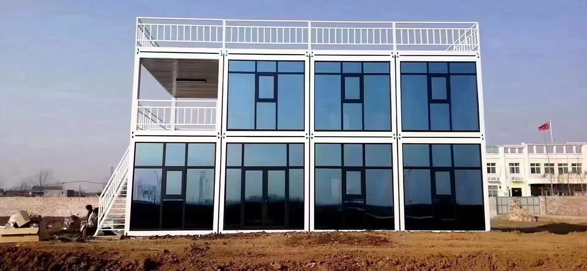 Hotel Space Capsule Container House Prefab Modular House Building With Interior Decoration