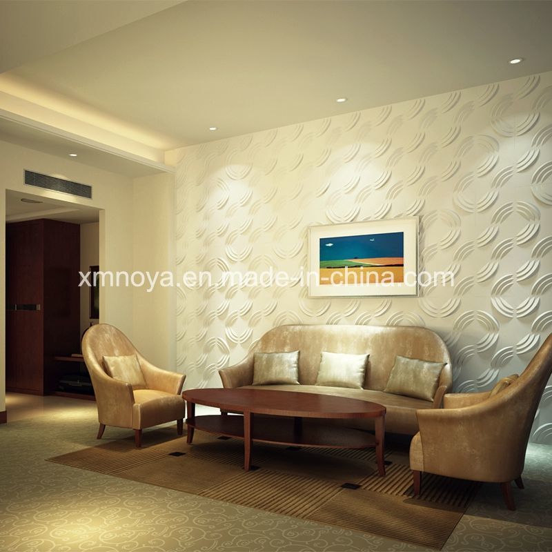 SGS PVC 3D Wall Panel for Living Room TV Background
