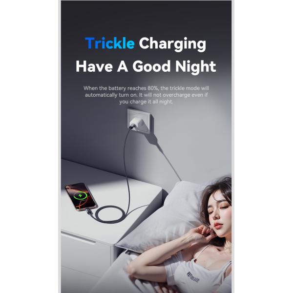 ESSAGER ES-X64 Series 60W 100W LED Display USB Type C Charging Cable