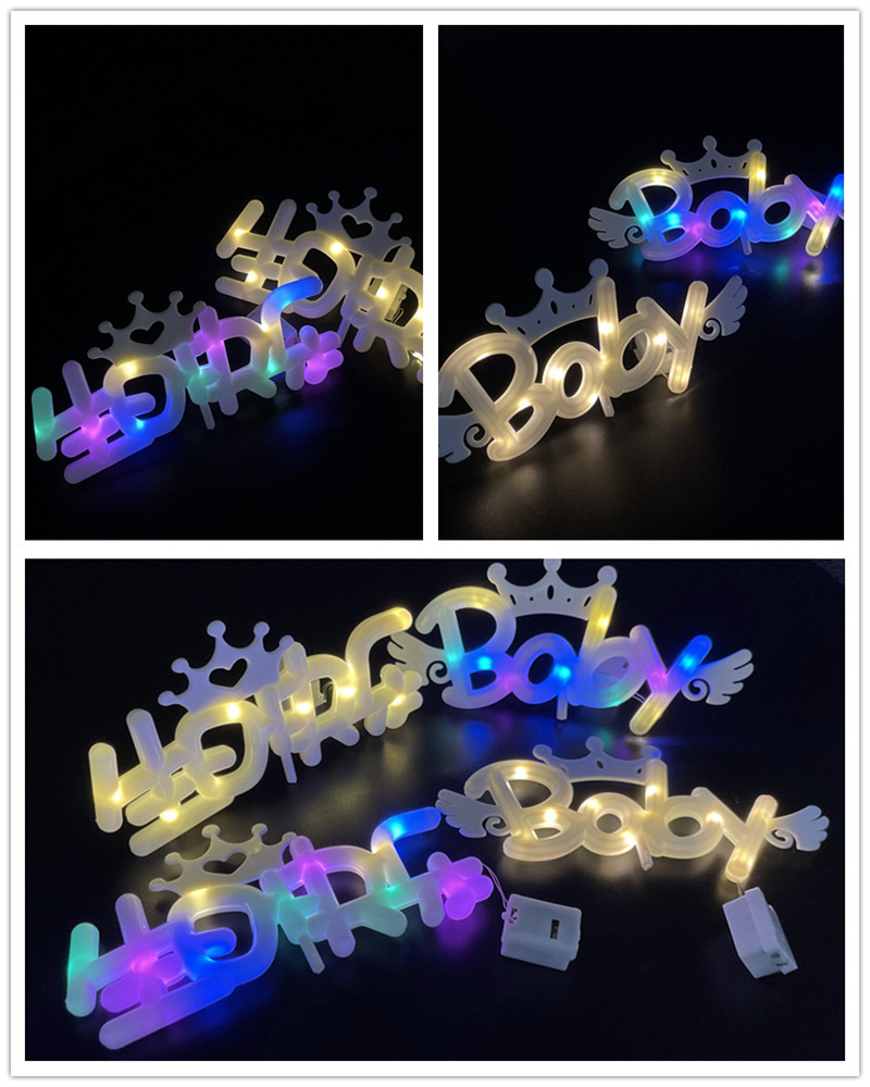 8 Modes LED Cake Light for Holiday Happy Birthday Wedding Garden Christmas Decoration