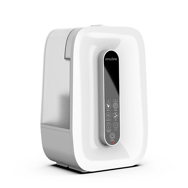 Desktop Electrostatic Ultrasonic Humidifier Cool & Warm Mist Food Grade ABS Material