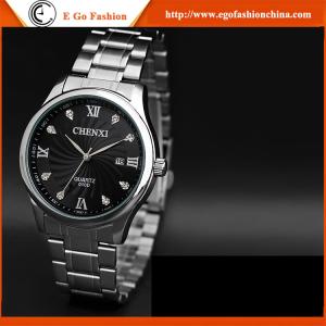 China 010D Day&amp;Date Display Analog Watches for Man Stainless Steel Watch Wholesale OEM Business wholesale