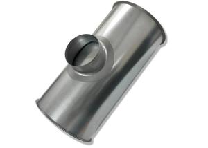 China 5 Inch Metal Dust Extraction Pipe Galvanized wholesale