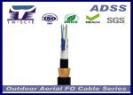 China Long Span Aramid Yarn Strength Armored Fiber Optic Cable Self Support