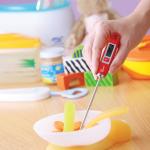 Compact Baby Milk Food Probe Thermometer , Electronic Cooking Thermometer Wide