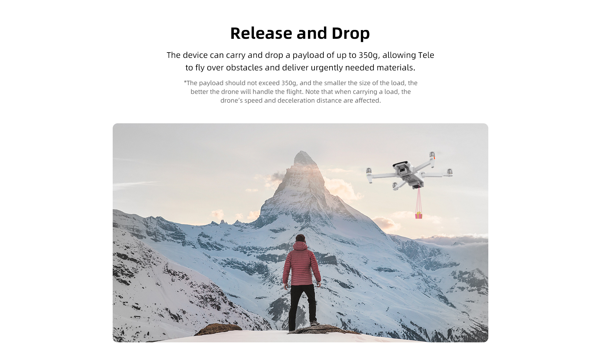 Fimi X8 Tele Professional Drone with GPS Brushless Motor 3 Axis Gimbal 4K Camera 2.4G/5.8G Dual Band Digital Image Transmission