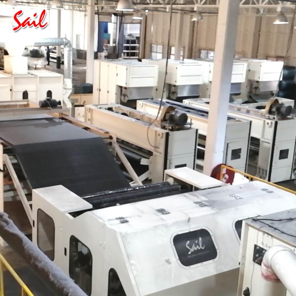 Geotextile Production Line Mattress Making Machine Non-woven Needle Punching Machine