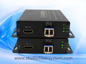 China 4K HDMI fiber converters for 1CH uncompressed 4096 × 2160 @ 30HZ 4K HDMI signal over 2LC Fiber to 10KM wholesale