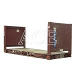 Corten Steel 20ft 40ft Used Flat Rack Containers Second Hand Floor Plywood or
