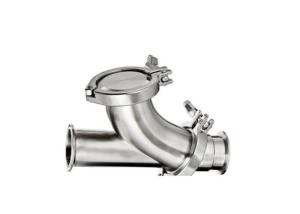 China Y - Ball 2 Inch SS Check Valve Two Piece Hygienic Check Valve For Pharmaceutical Industry wholesale