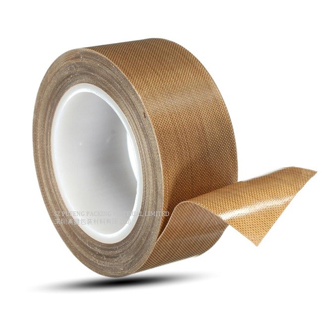 Heat Resistant 0.13mm RoHS High Density PTFE Tape , High Temperature Adhesive Tape