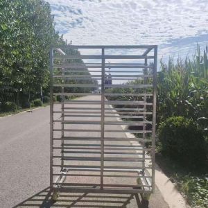 China Customizable Baking Rack Trolley 30 Tiers Bakery Rack Trolley wholesale