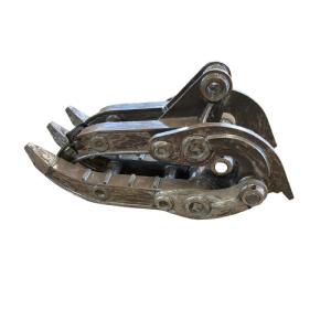 China Attachment high quality professional team excavator mechanical grapple for mini excavator wholesale