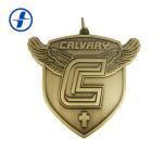 Metal Military Challenge Coins / 3D Antique Silver Coins For Promotional