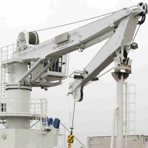 China Knuckle Boom Slewing Boat Mounted Crane Marine Dinghy Cranes wholesale