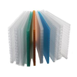 China Brown Wear Resistance Multiwall Polycarbonate Sheet wholesale