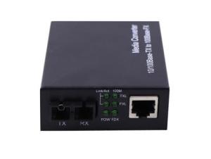 China 100M Transceiver IP40 Unmanaged Media Converter Industrial wholesale