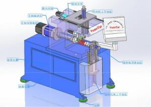 China Rotating Coiling Axis Automatic Coiling Machine Heavy Duty Speed Adjustable wholesale