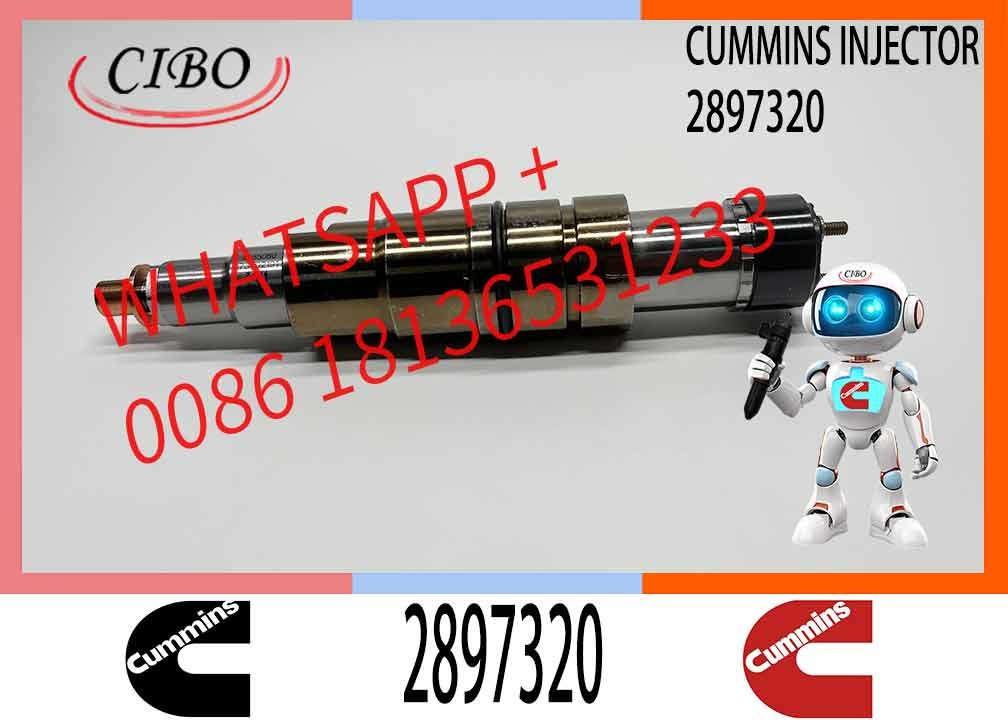 High performance diesel engine fuel injector common rail injector 4384363 5579419 2897320 2872405 for Cummins ISX15 RENE