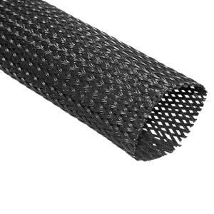 China High Flexibility Expandable PET Braided Cable Sleeve 1.5 Inch wholesale