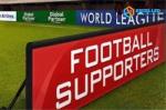 Outdoor Gym Full Color Football Stadium Banners 100000 Hours Life Span 2 years