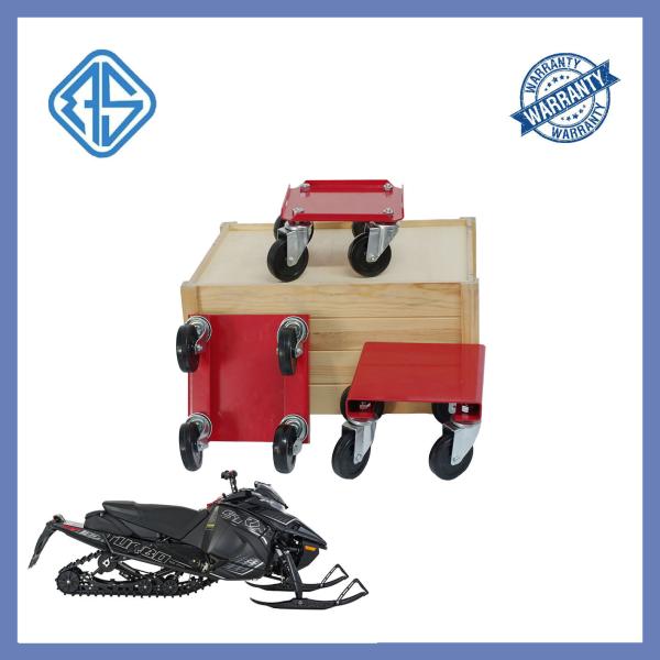 Alloy Steel Coating Vehicle Dolly Wheel Sure Grip Snowmobile Ski Dollies Bind