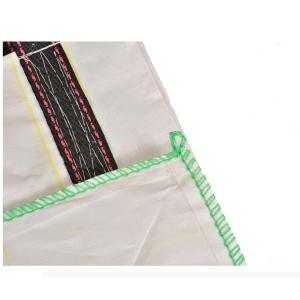 China 200gsm PP Woven PP Jumbo Bags 1500KGS With Skirt Top for Sand/Bean packaging wholesale