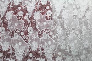 China Apparel Accessories Chemical Lace Fabric Water Soluble Embroidery lace fabric wholesale