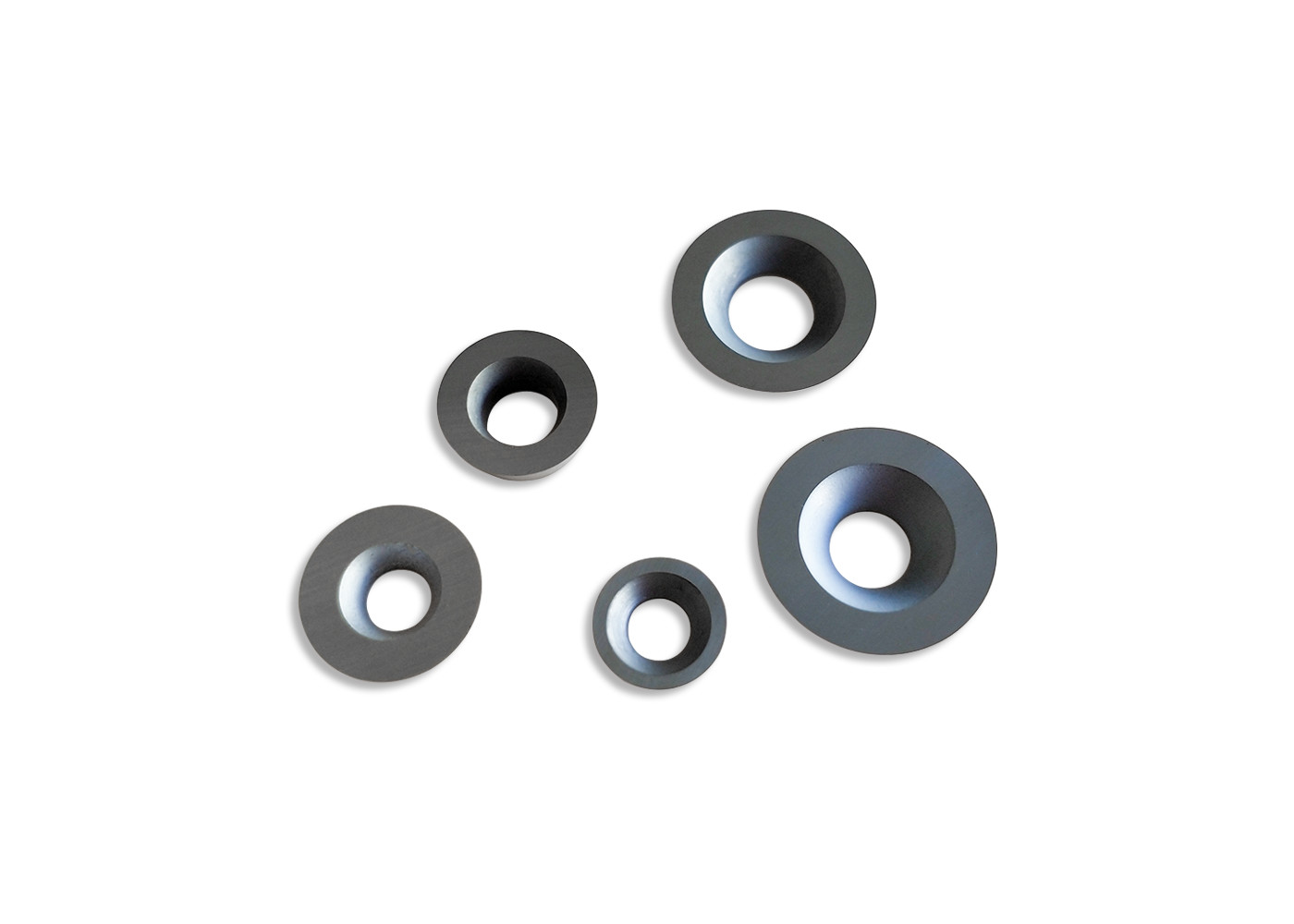 High Hardness Carbide Woodturning Inserts Round Shaped Customized Size