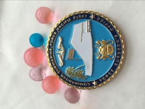 China Zinc alloy stamping engraved Custom Made Challenge souvenir coin wholesale