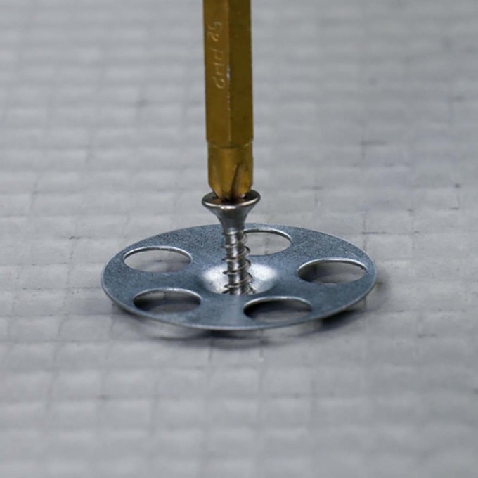 36 MM Backer Board Washers With Drive Screw Pack X100 For Resell