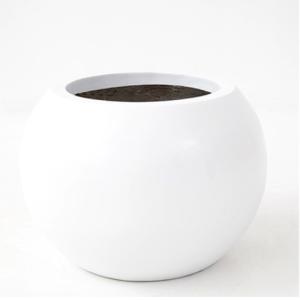China OEM Artificial Flower Pot Nordic Fiberglass Stainless Art Home Furnishings wholesale