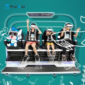 China Motion Seat Virtual Reality Cinema Simulator / Vr Amusement Park Combo Immersive Thrills wholesale