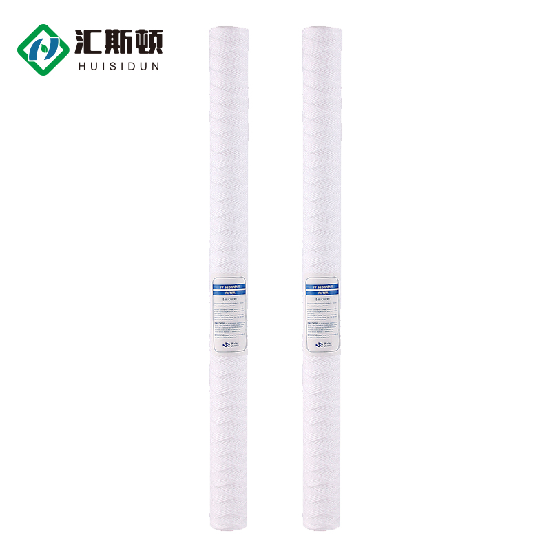 10 20 30 40 Inch PP Yarn String Wound Filter Cartridge CE Certificate for Food Filter Function