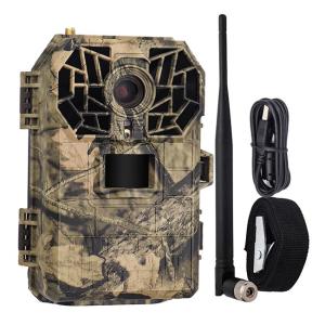China Wireless 4K 4G Cellular Game Camera IP66 32MP Outdoor Wildlife Trail Camera wholesale