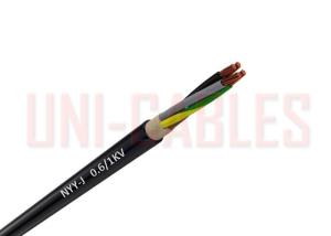 China NYY O DIN VDE 0295 PVC Insulated Cables Outdoor Bare Copper Transformer Stations wholesale