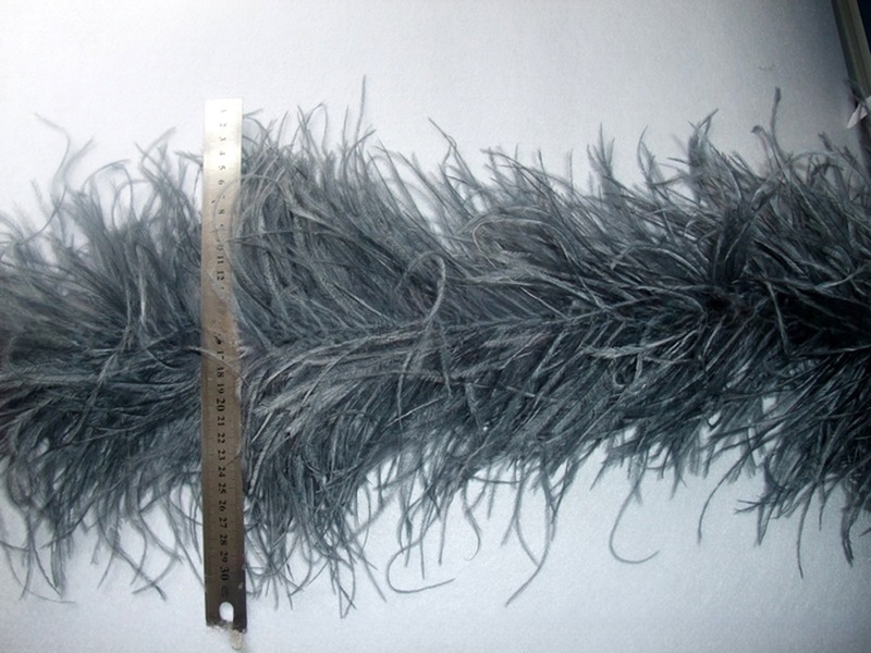 2 Yards Party Decoration Ostrich Feather Boa Perfect for Event Party Supplies