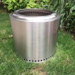 15 Inch Stainless Steel Wood Smokeless Fire Pit 38cm Outdoor Stove