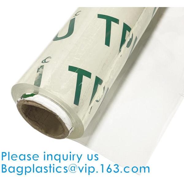 Eco Friendly Biodegradable customized Super Transparent TPU Film sheet colored breathable anti-static flame retardant