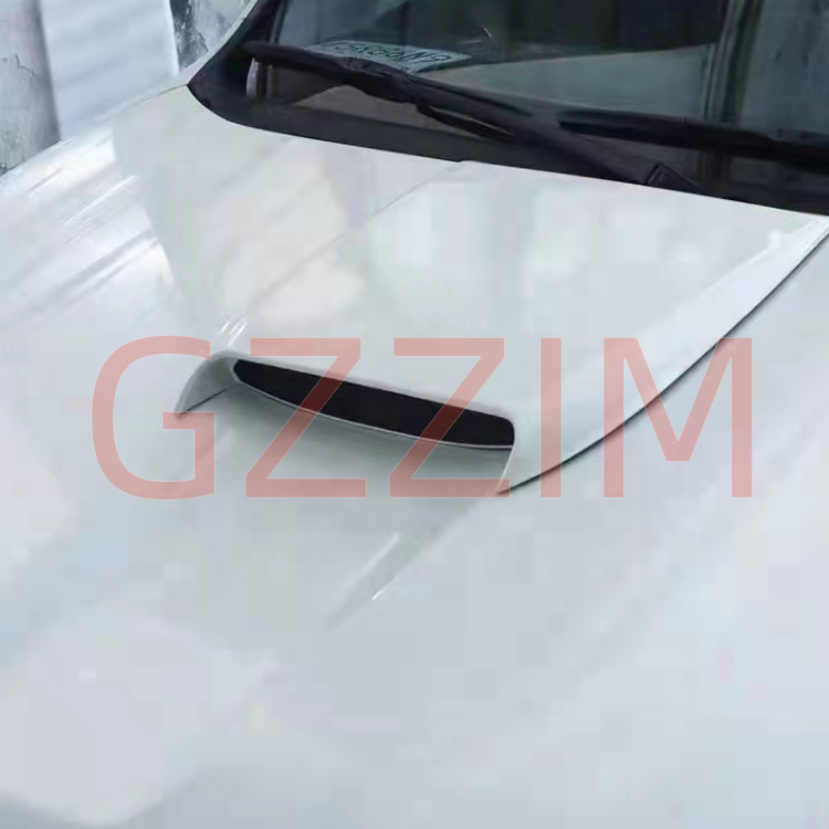 Gloss Black Plastic Front Bonnet Scoop For Toyota Land Cruiser Prado FJ150 2018