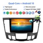 Supply Android 10 Car Radio For HYUNDAI Sonata 2009 Auto Manual AC 2.5D Screen